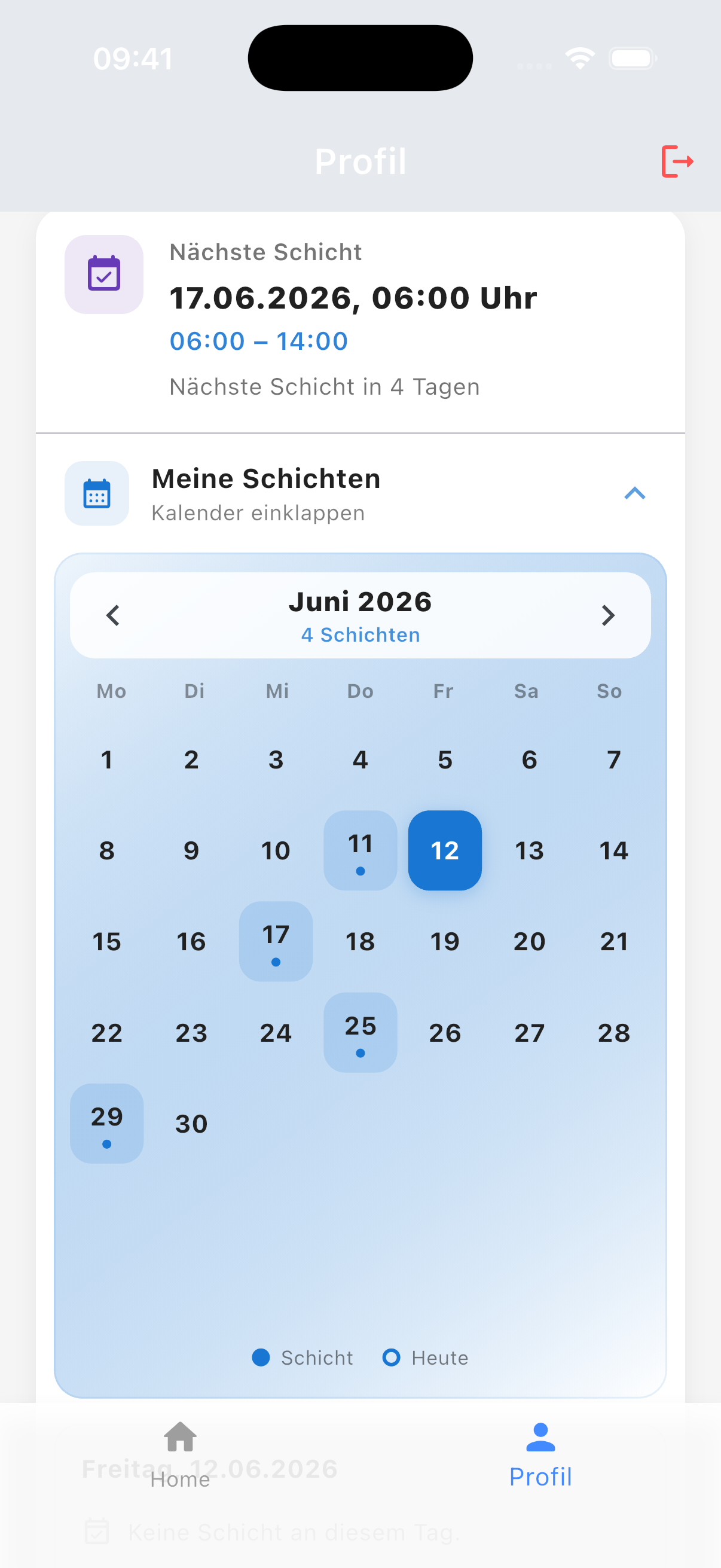 Mitarbeiter-App